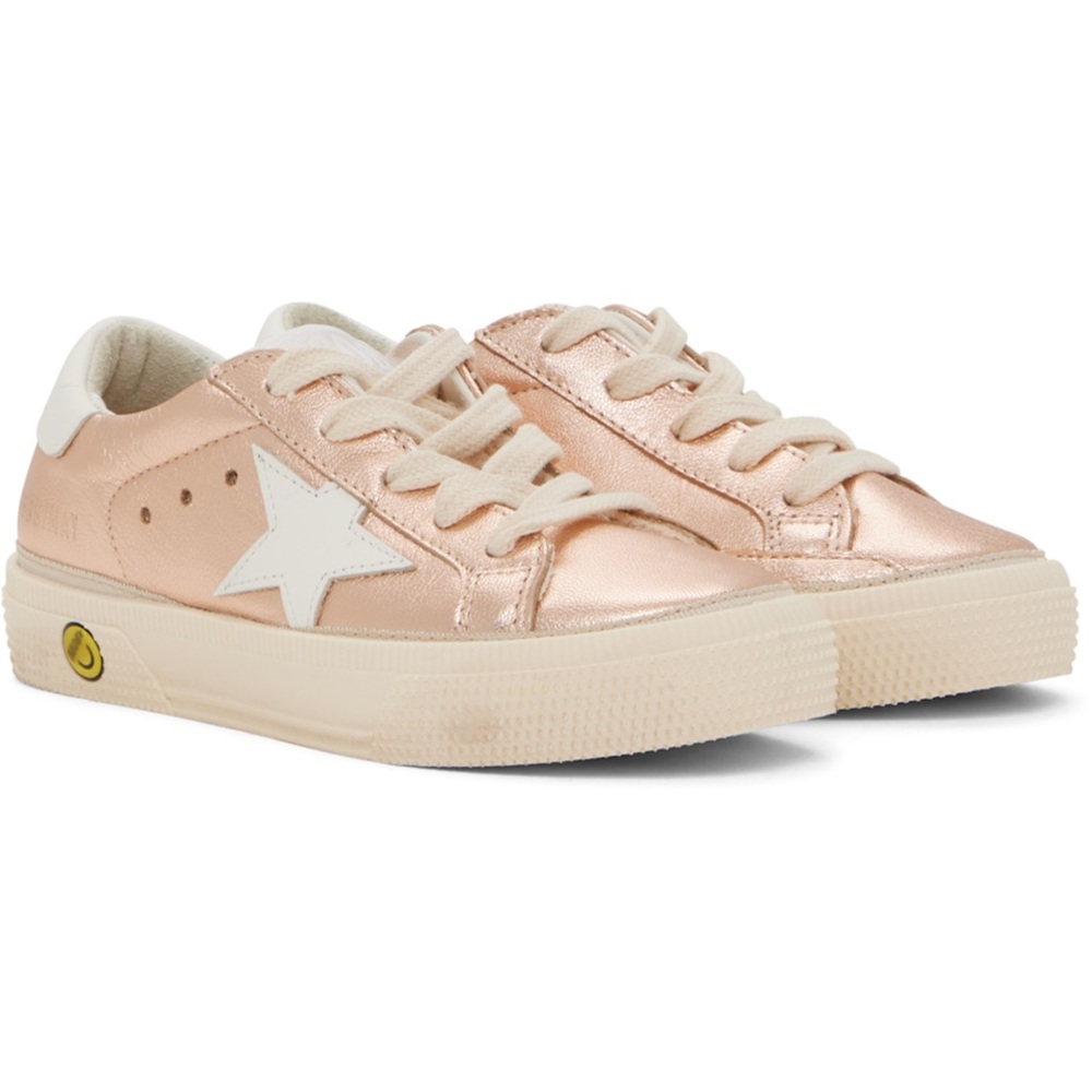 GOLDEN GOOSE GGDB May Rose Gold Sneakers BRAND NEW